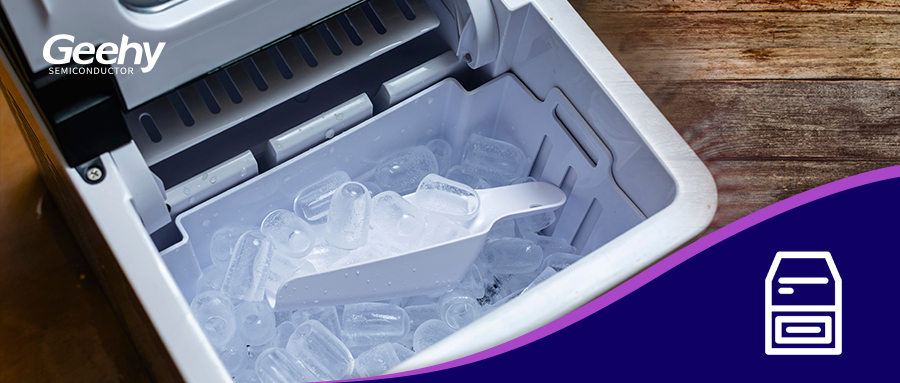Geehy G32M3101 Ice Maker Cooling Fan/De-icing Motor Application: Coordinated Control for Better Heat Dissipation